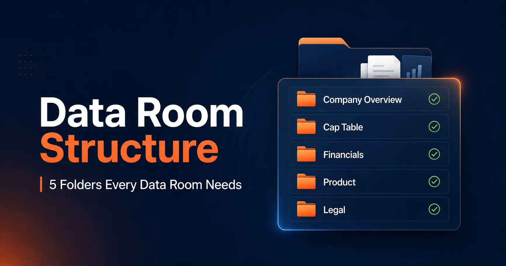 Data Room Structure: How to Organize a Room That Can Change as Your Raise Does